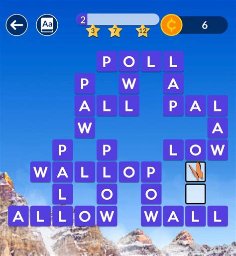 wordscape daily puzzle.